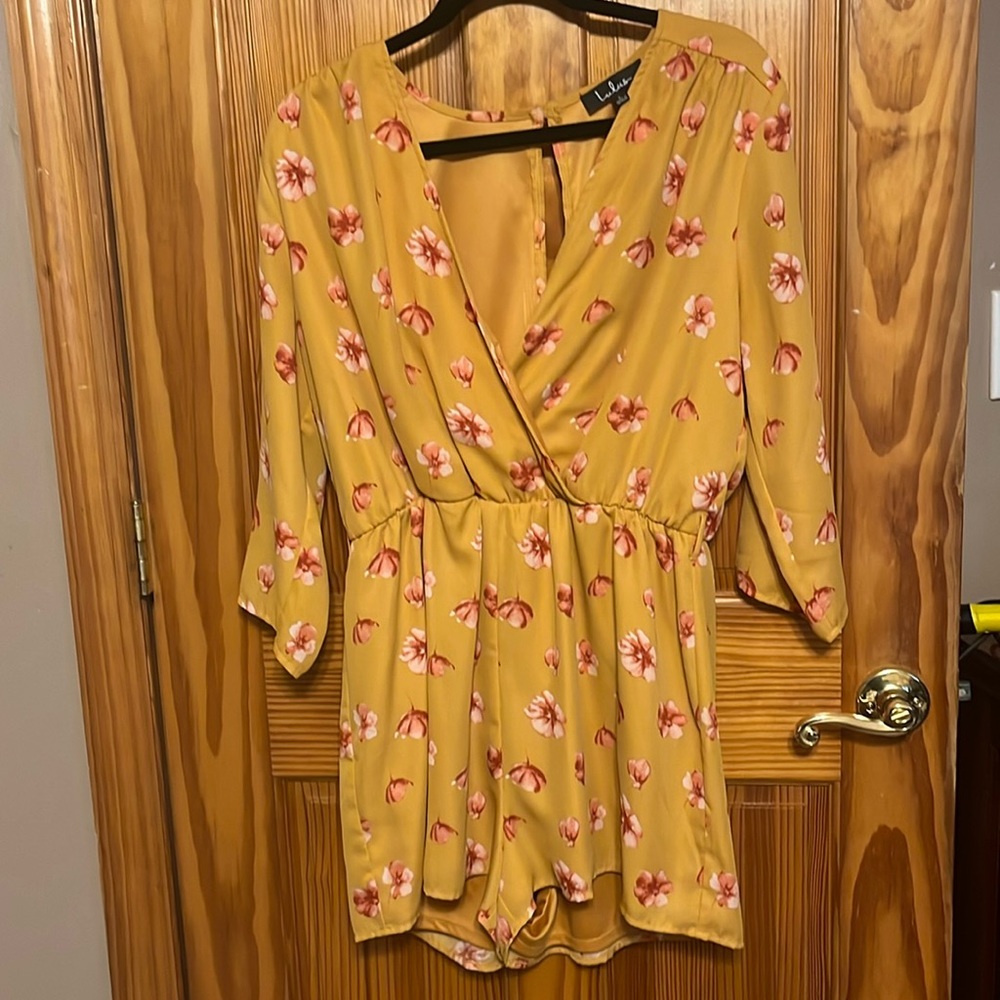Mustard lulus romper